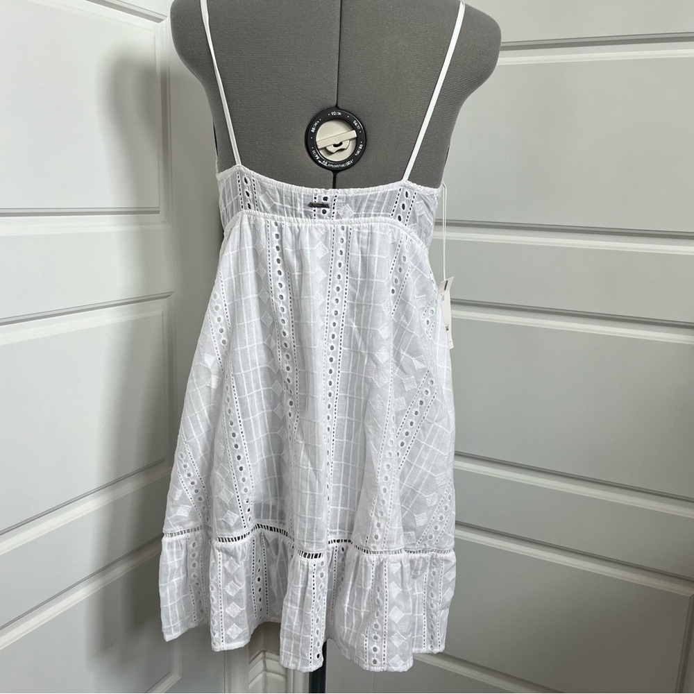 Maaji Kamala Dress White Eyelet Size Small - Picture 6 of 7